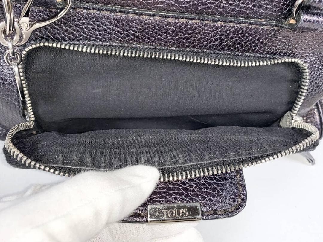 m-fujii【正規品】美品 トッズ レザー ハンドバッグ チャーム 2点