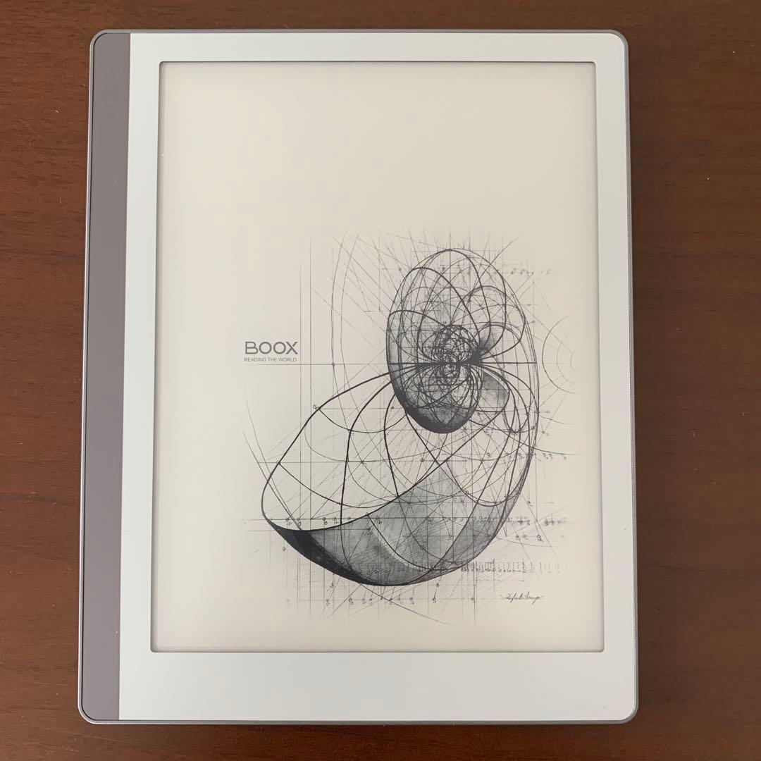 Onyx BOOX Leaf 7インチEInkタブレット 本体 純正カバー付き