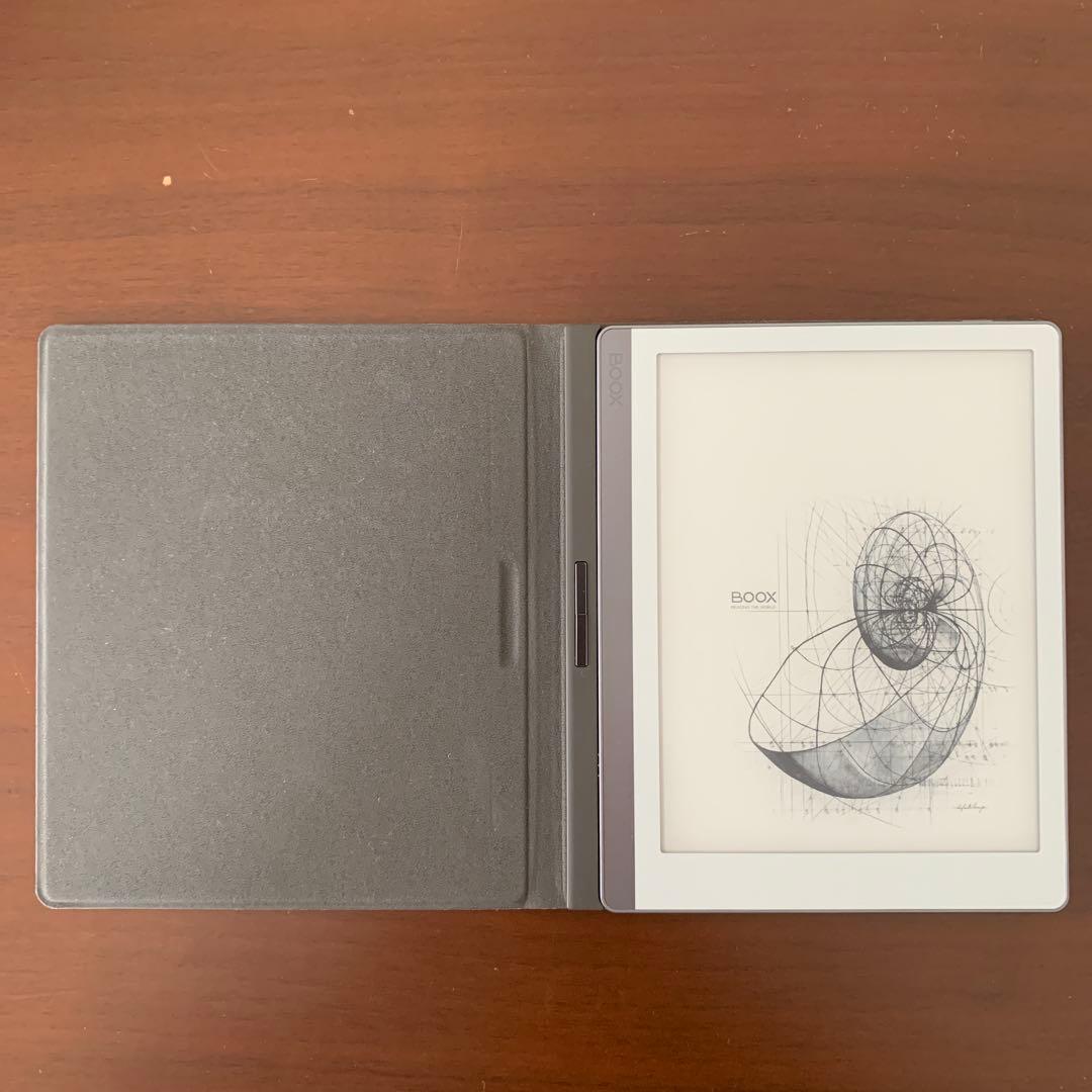 Onyx BOOX Leaf 7インチEInkタブレット 本体 純正カバー付き