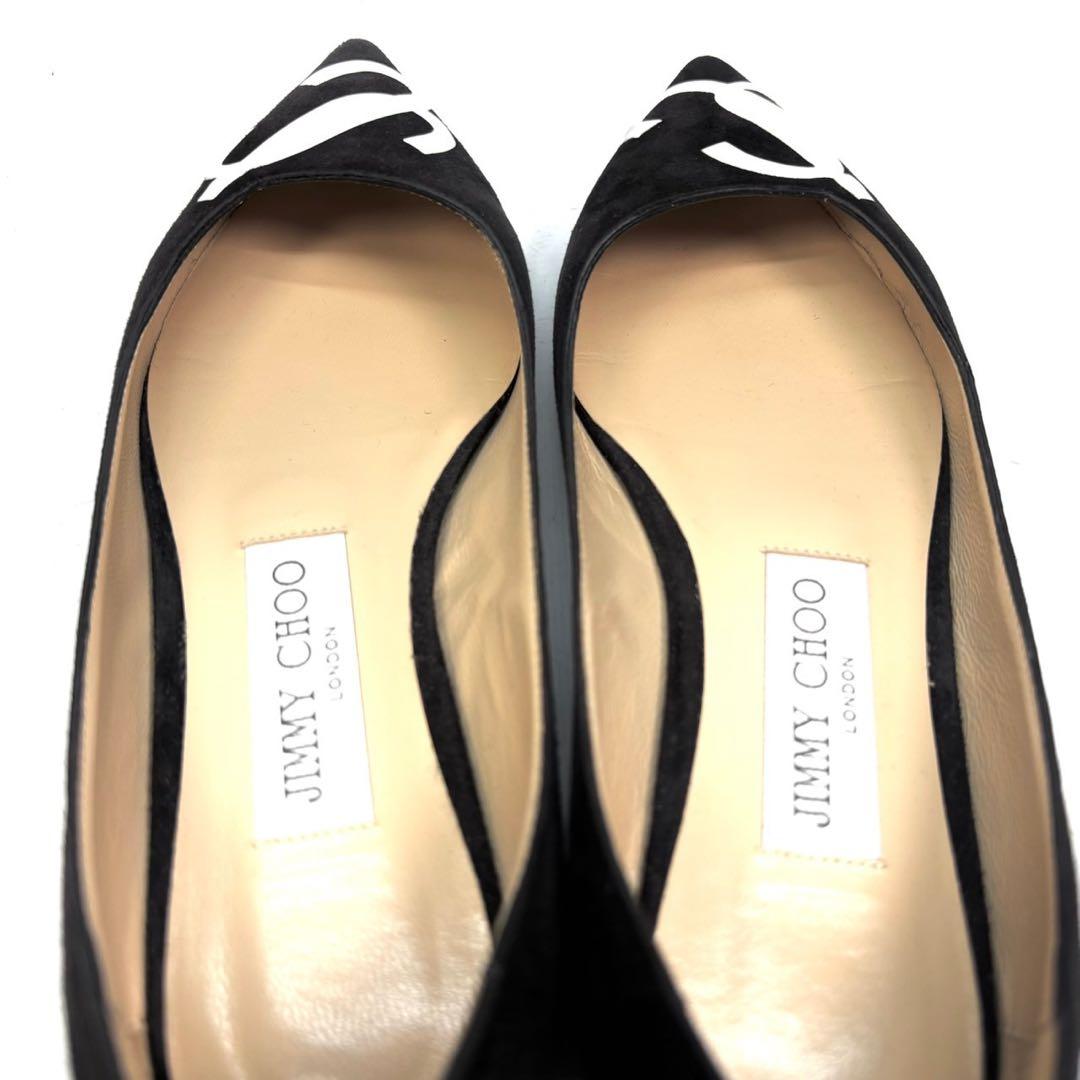 JIMMY CHOO ジミーチュウ　フラットシューズ　スエード　JC 35