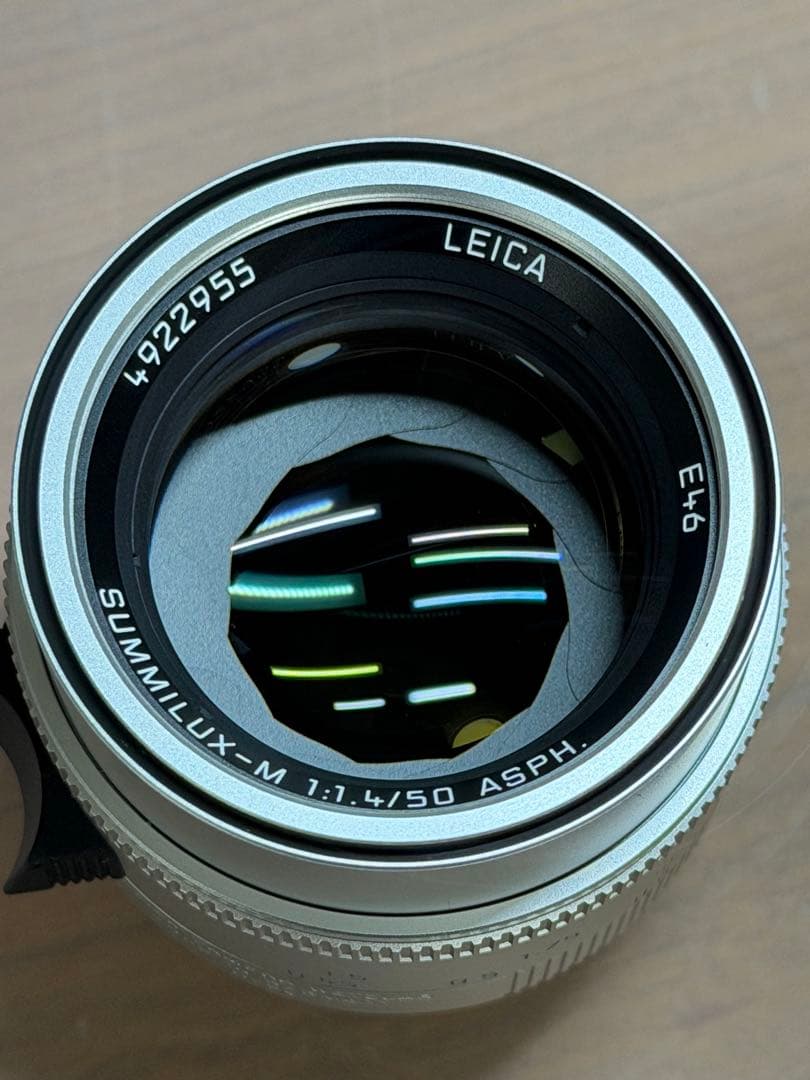 【極美品】最新モデルライカズミルックスM f1.4/50mm ASPH シルバー