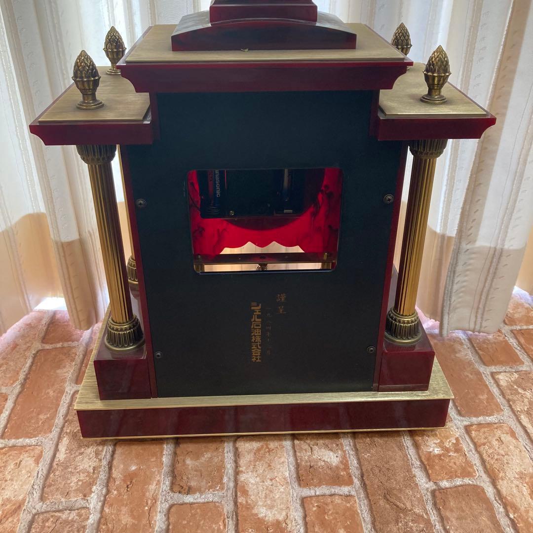 CITIZEN 置き時計 シェル石油モデル 8ZG320AZ 動作品アンティーク