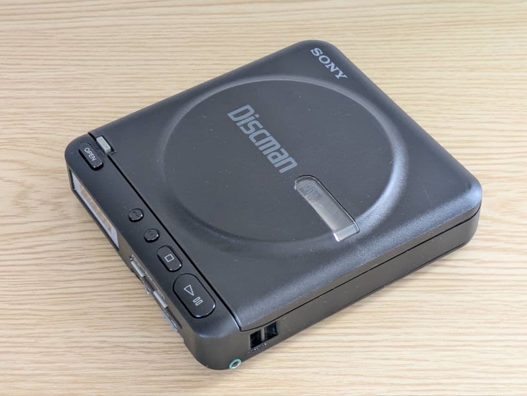 【動作確認済み】SONY Discman D-20 コンパクトCDプレイヤー