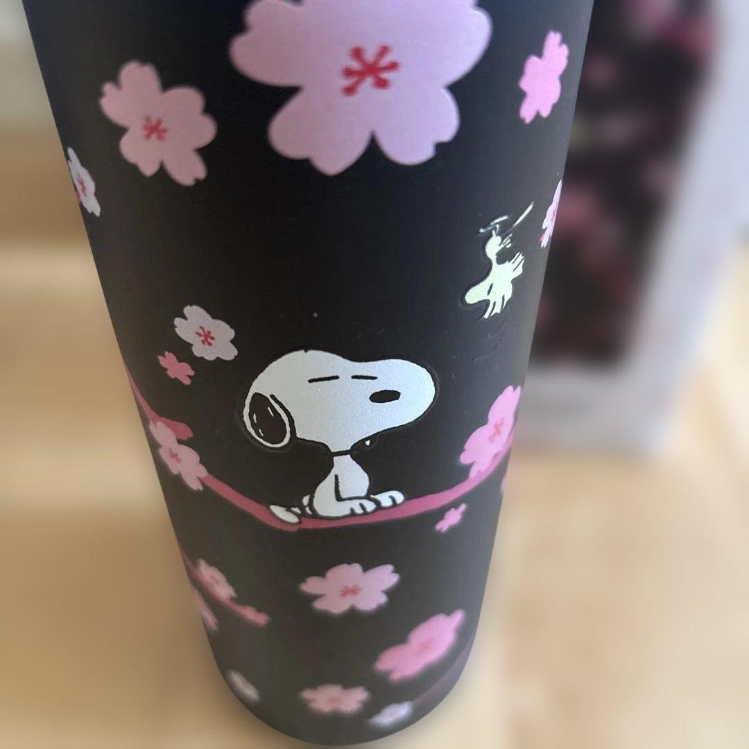 RINGO スヌーピー 水筒 桜柄