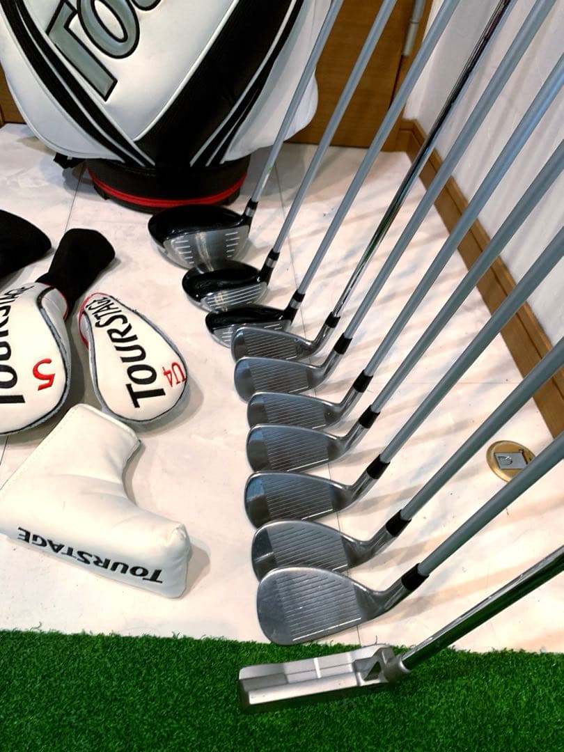 希少　完売　ツアーステージ　ゴルフクラブ　本格フルセット　V002 優しい