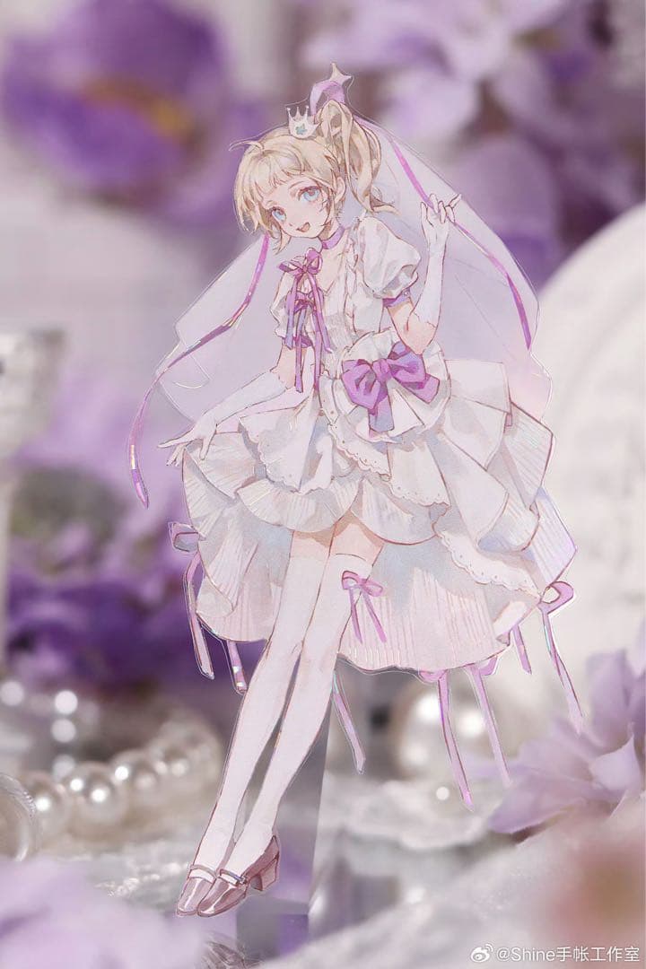 【8889】海外　マステ　3/5/巻　貝殻光マスキングテープ　花嫁　人物系