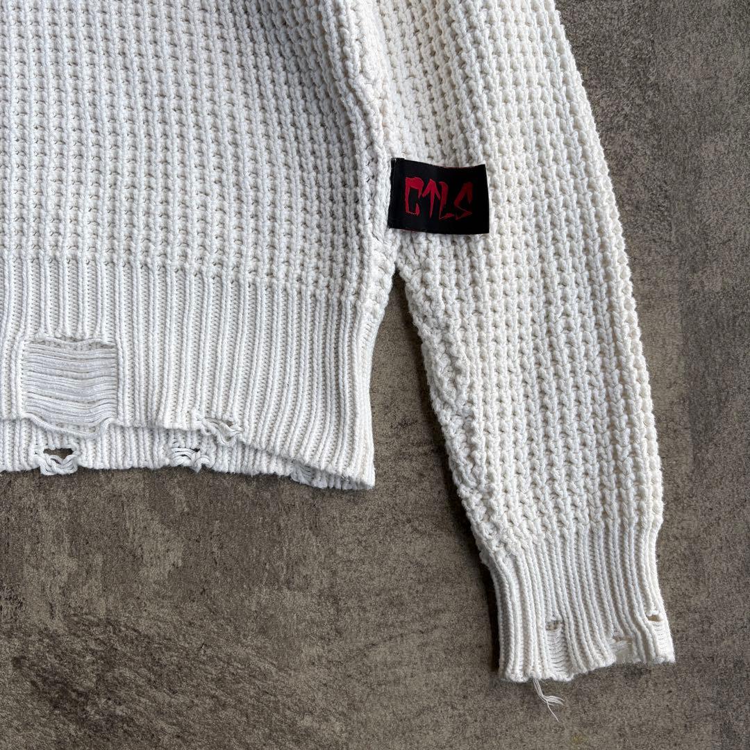 【CVTVLIST】CREWNECK KNIT カタリスト ニット 23AW