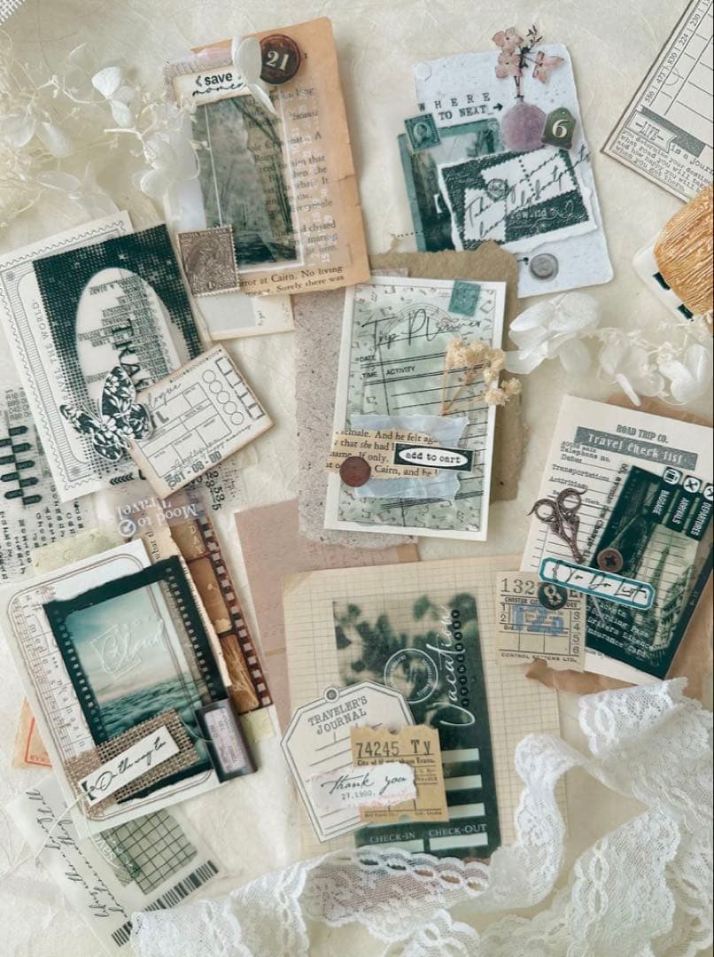 ⭐️SALE⭐️Journal pages 海外マスキングテープ　マステ【1868】