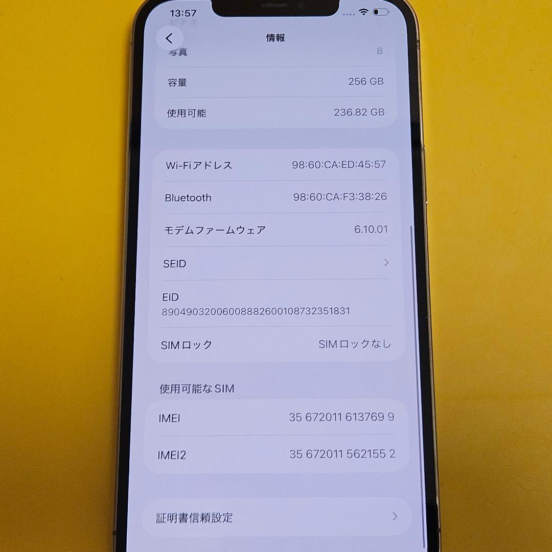 iPhone 12 ProMax 256GB｜24時間以内発送#699