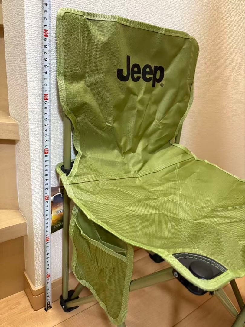 Jeep キャンプ用テーブル＆チェア2脚セット 収納袋付き　新品