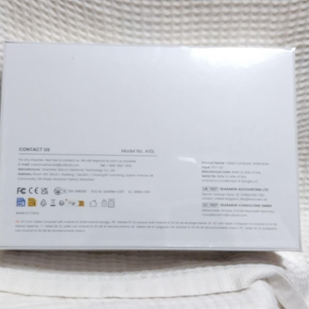 Android14 タブレット 10インチ セット 8コア Wi-Fiモデル