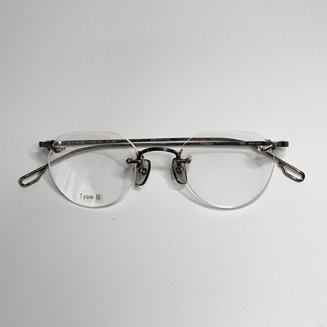 【新品同様】 フォーナインズ 999.9 TW-20T(TypeB) リムレス