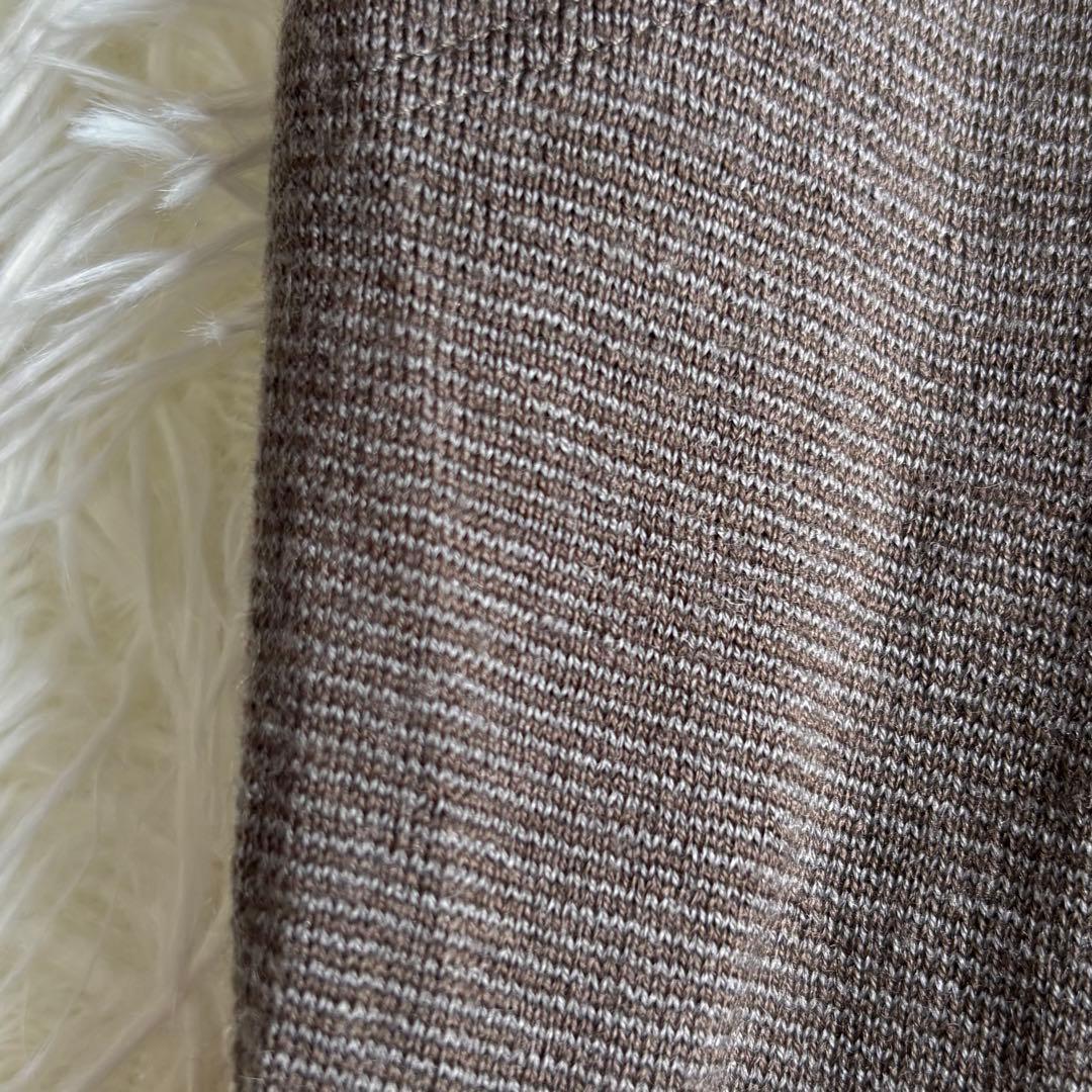 高級感✨ ヨーガンレール ウール シルク カシミヤ タートルネック ワンピース