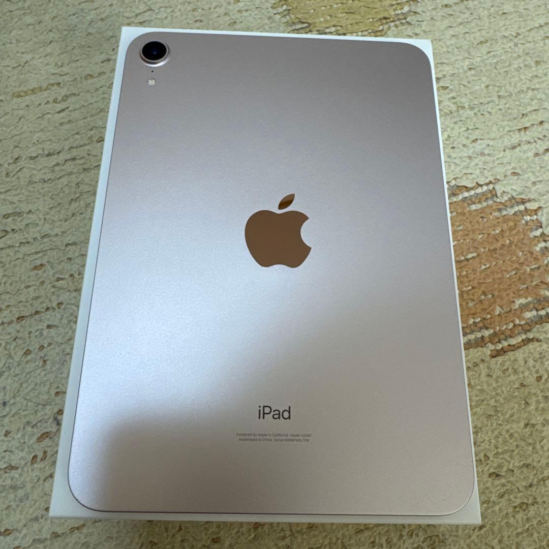 iPad mini 6 / 256GB ピンク　Wi-Fi ケース付き