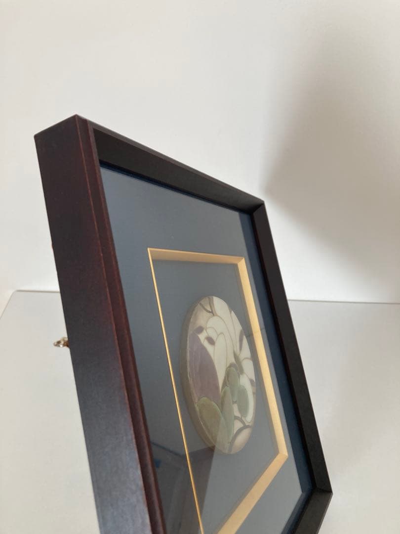 陶あん　陶額　陶板　陶葊　壁掛け　インテリア　プレート　飾り　清水焼　京都