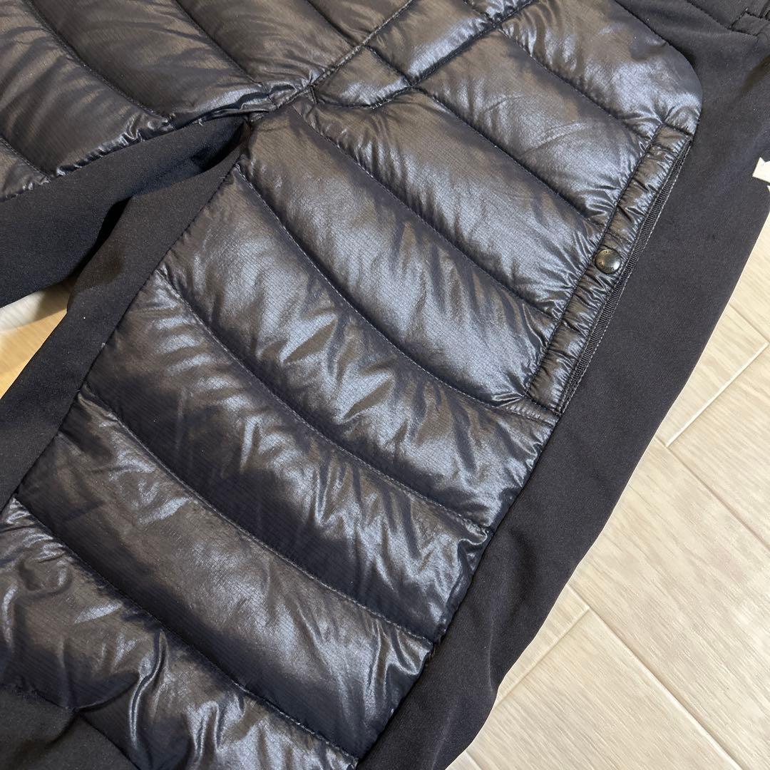 デサント　DESCENTE ブラック ダウンパンツ 7分　スキー