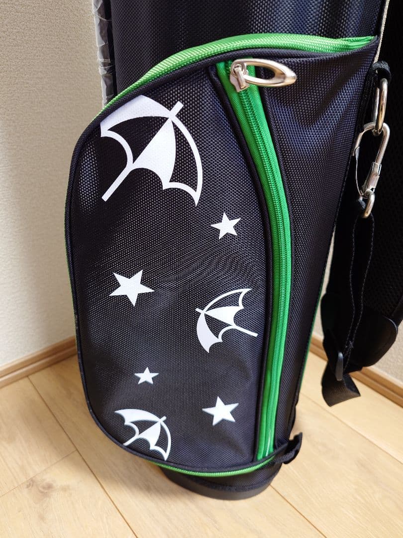『新品・未使用❗️』アーノルド・パーマー キャディバッグ ブラック・グリーン
