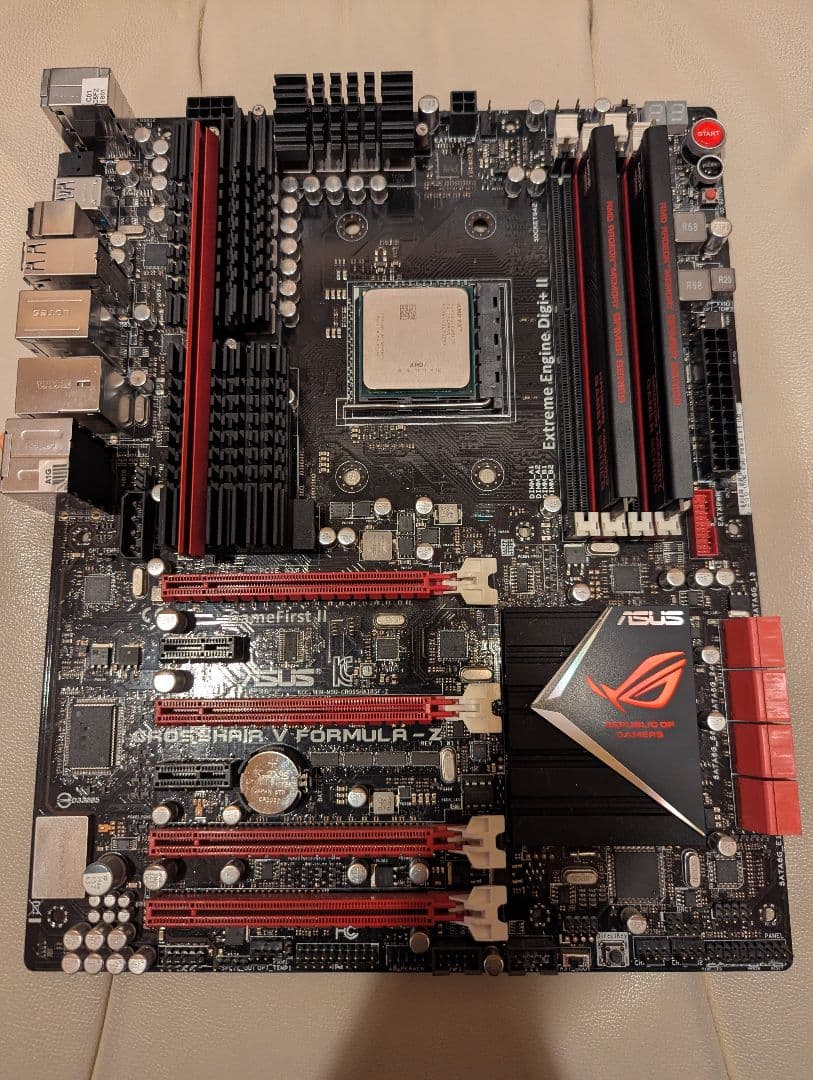 Crosshair V Formula-Z + FX9590 +AMD純正メモリ