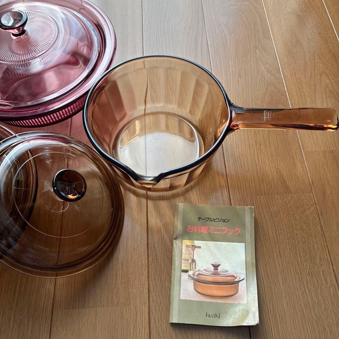 イワキガラス　テーブルビジョン　超耐熱鍋
