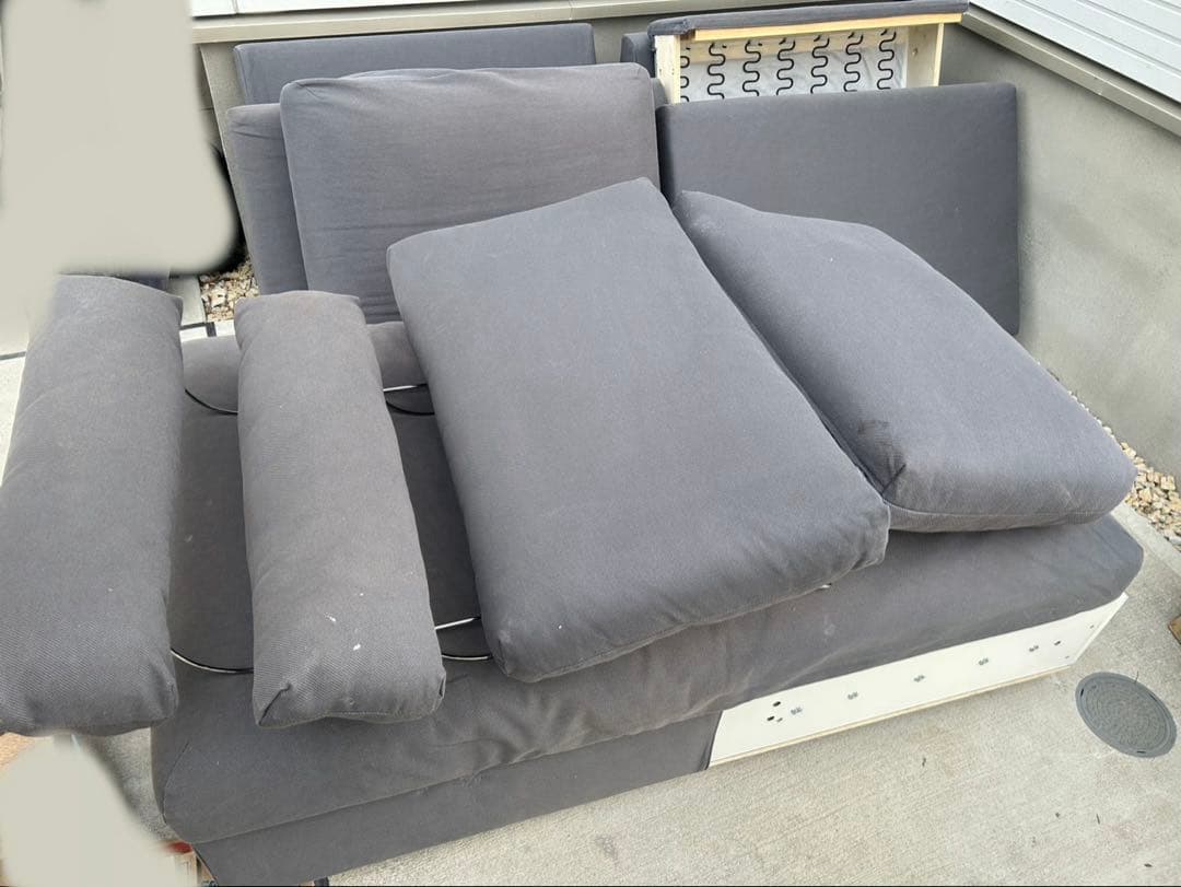 イケア VIMLE ヴィムレ IKEA ソファ Ｌ字ソファ 引取限定