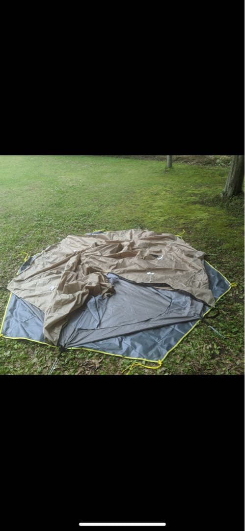 DOD(ディーオーディー) ワンポールテントS グランドシート付き