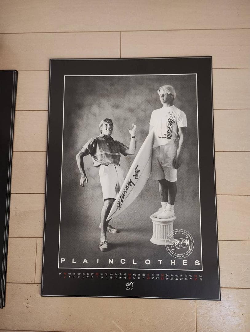 土日限定価格スチューシー20th Anniversary カレンダー★ポスターに