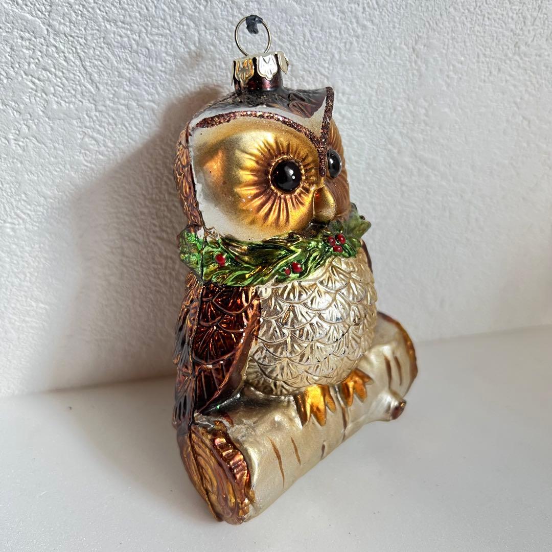 クリスマスオーナメント 8ケ リス くま フクロウ どんぐり お家 OWC好きに