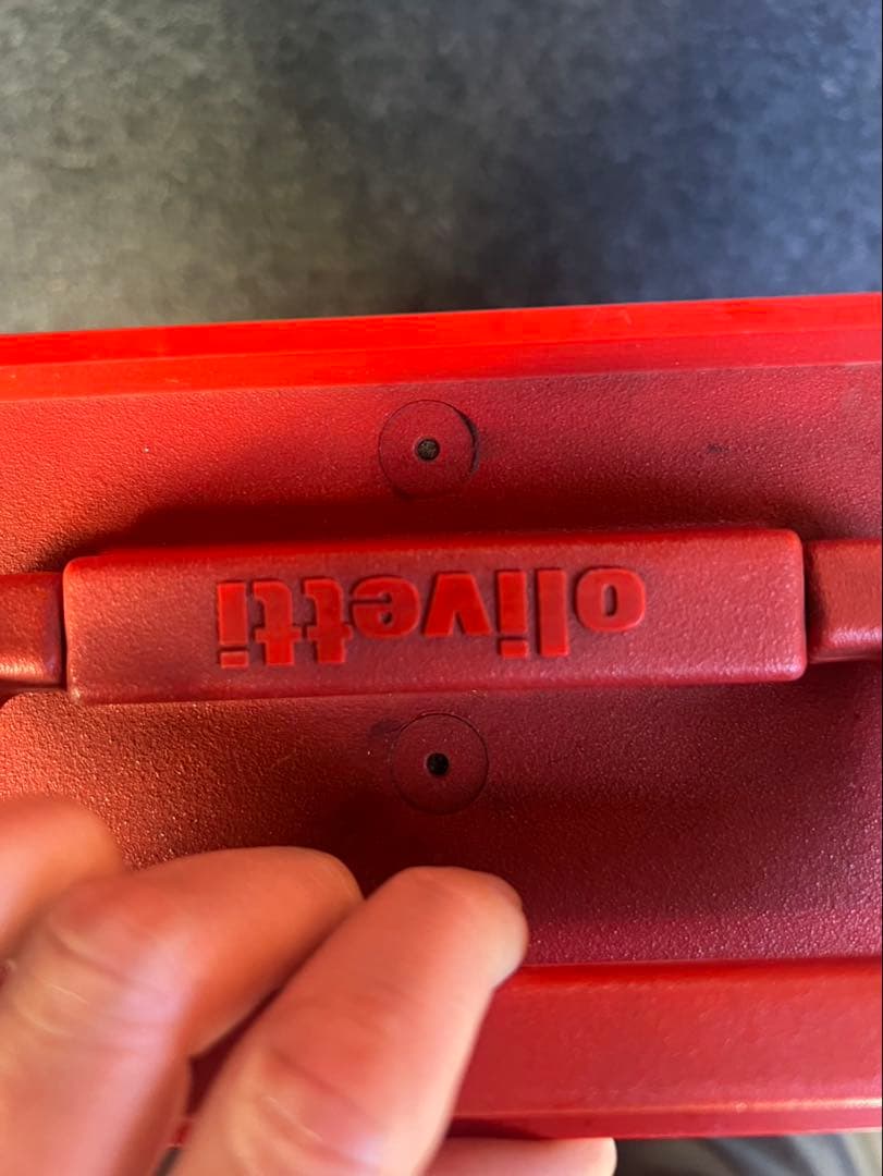 Olivetti Valentine オリベッティ バレンタイン タイプライター