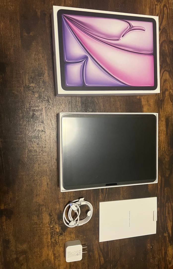 「ぎんさん」iPad Air(M2) パープル 第6世代 128GB