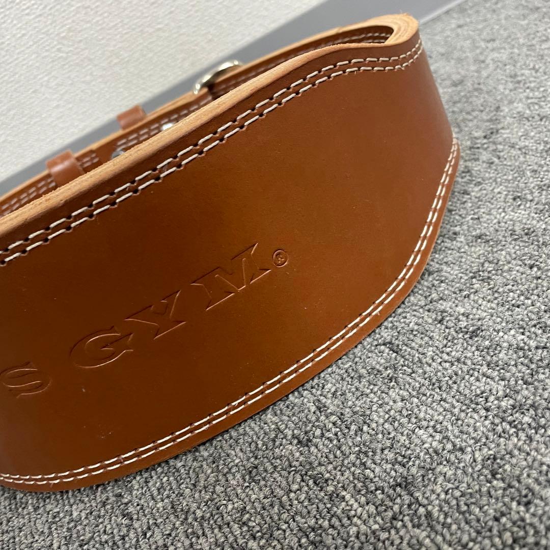 ゴールドジム プロレザーベルト L サイズ トレーニング