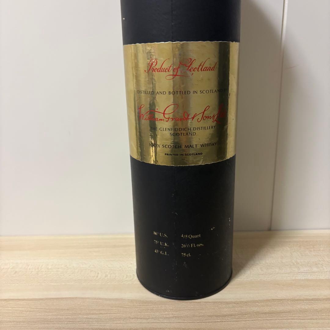 1980年代　旧ボトル　グレンフィディック ピュアモルト 43% ヴィンテージ