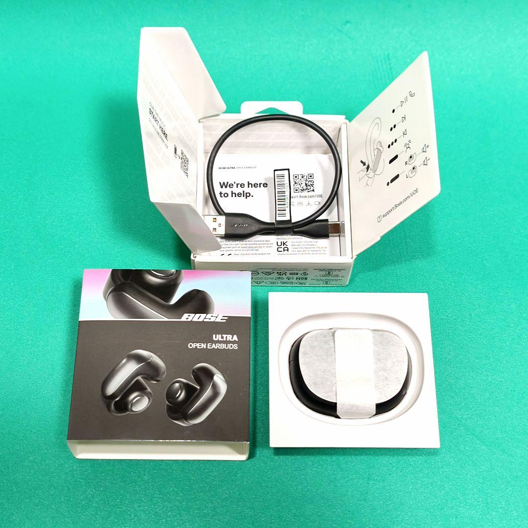 Bose Ultra Open Earbuds /イマーシブオーディオ/ブラック