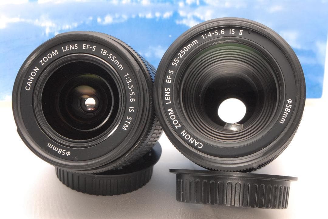 ✨高機能レンズ✨キヤノン EOS Kiss X9 ダブル 美品セットスマホ転送