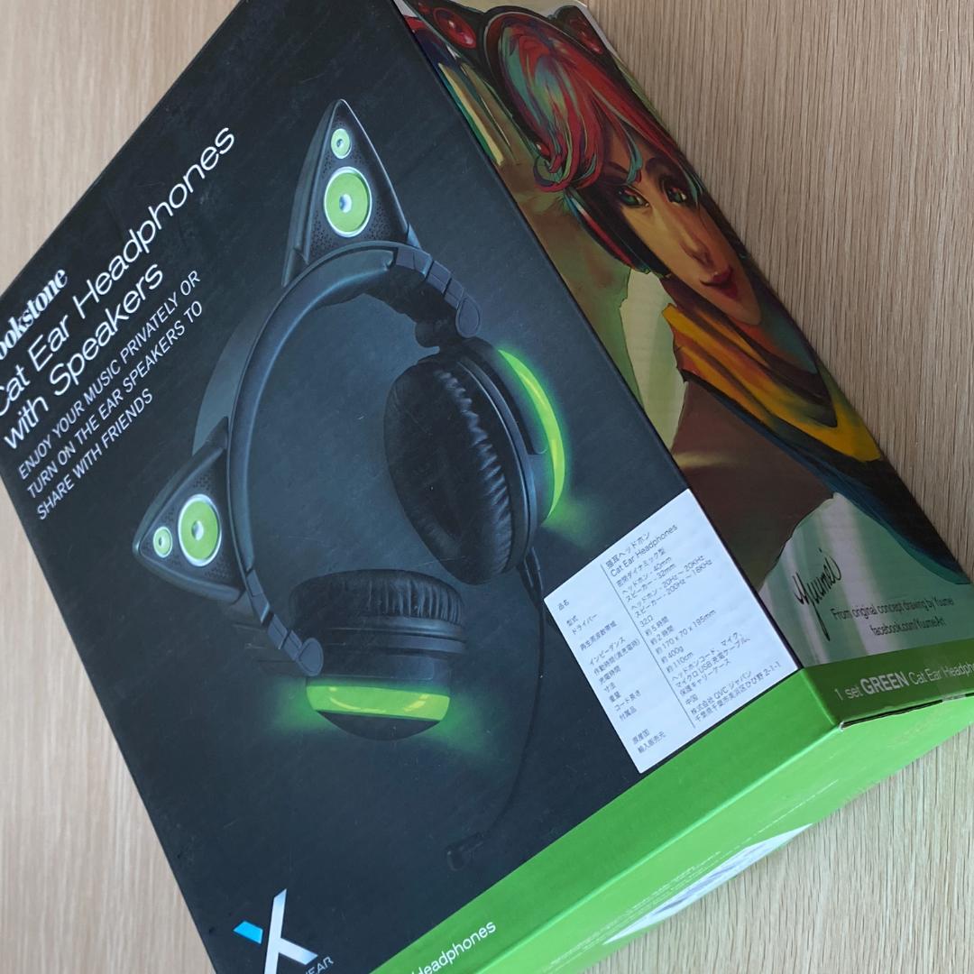 AXENT WEAR ネコ耳 ヘッドフォン Cat Ear Headphones