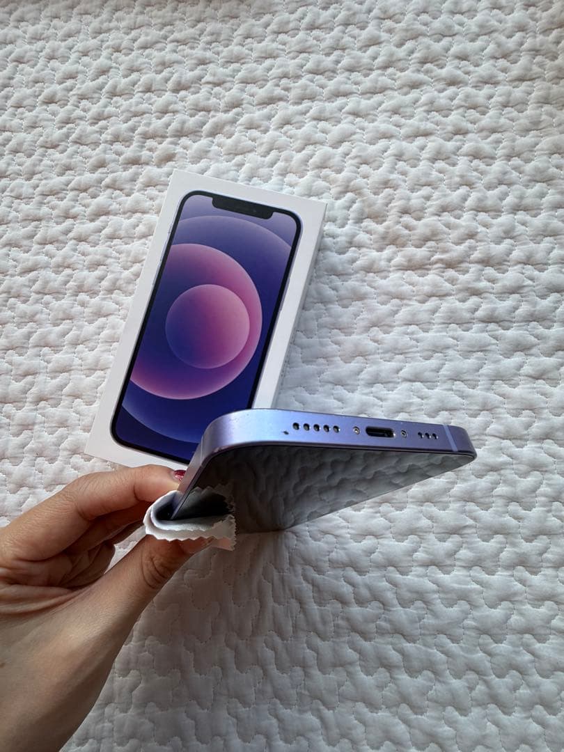 iPhone12 本体　紫　パープル　128GB