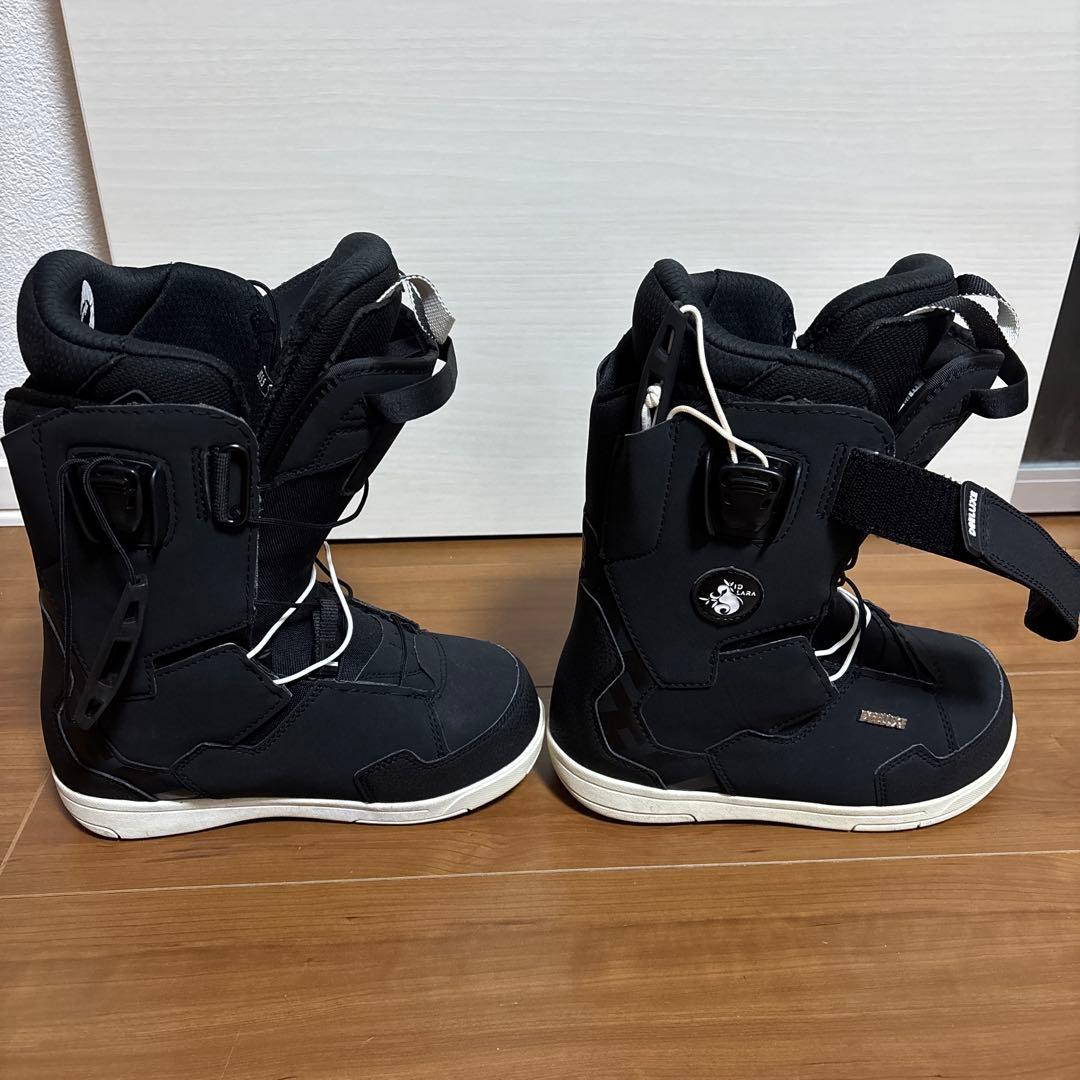 【美品】DEELUXE ID LARA 23.5cmブラック ブーツ