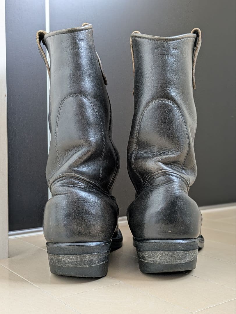 レッドウィング REDWING レザー ウエスタンブーツ 黒