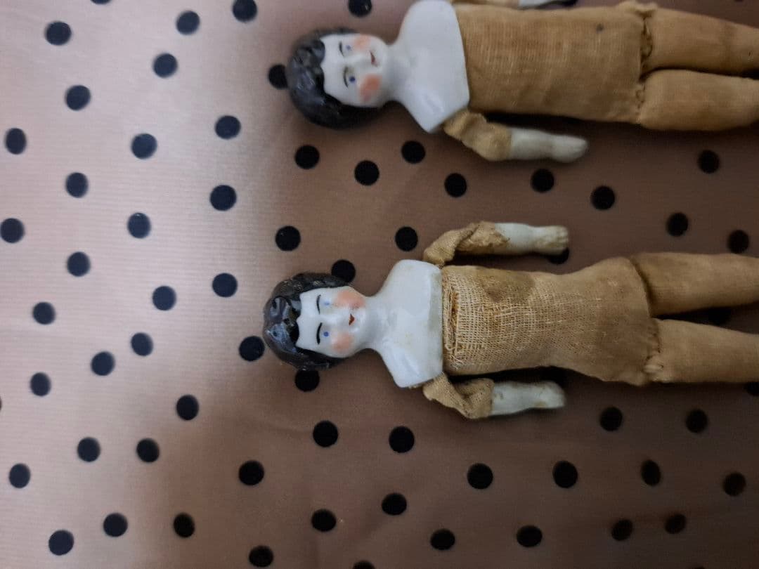 アンティーク★チャイナヘッドドール★ビスクドール★3点セット★アンティーク雑貨