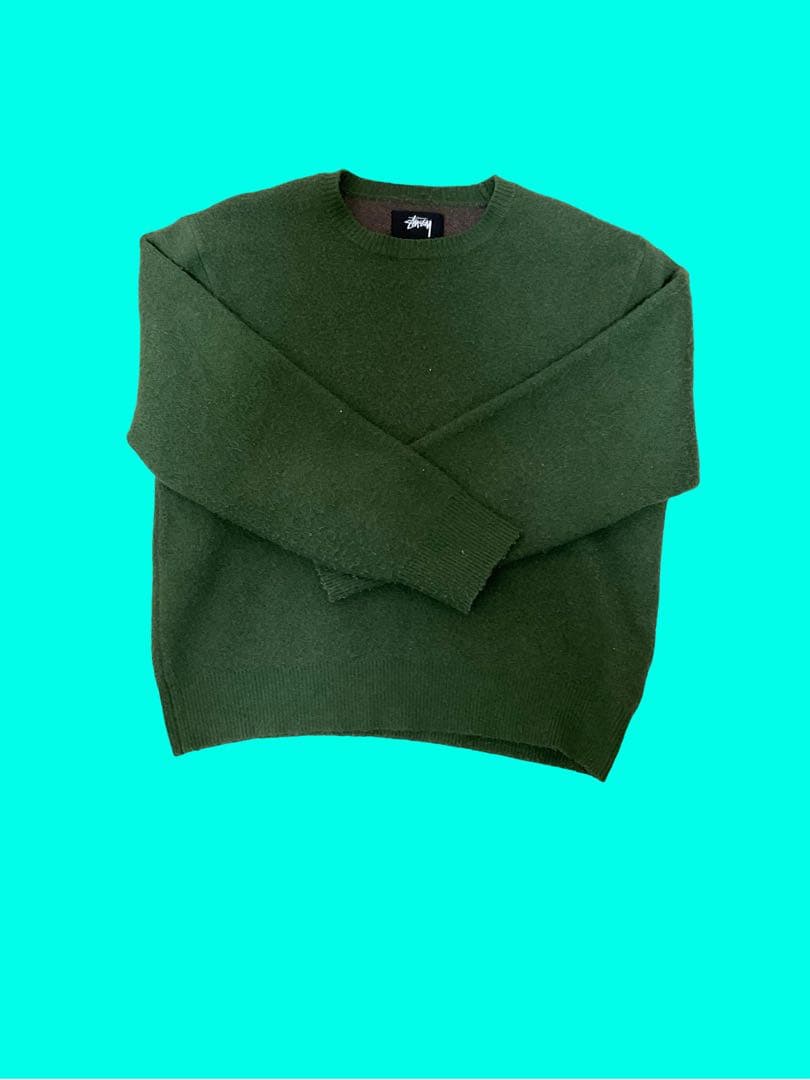 stussy ペイズリー　グランジニット