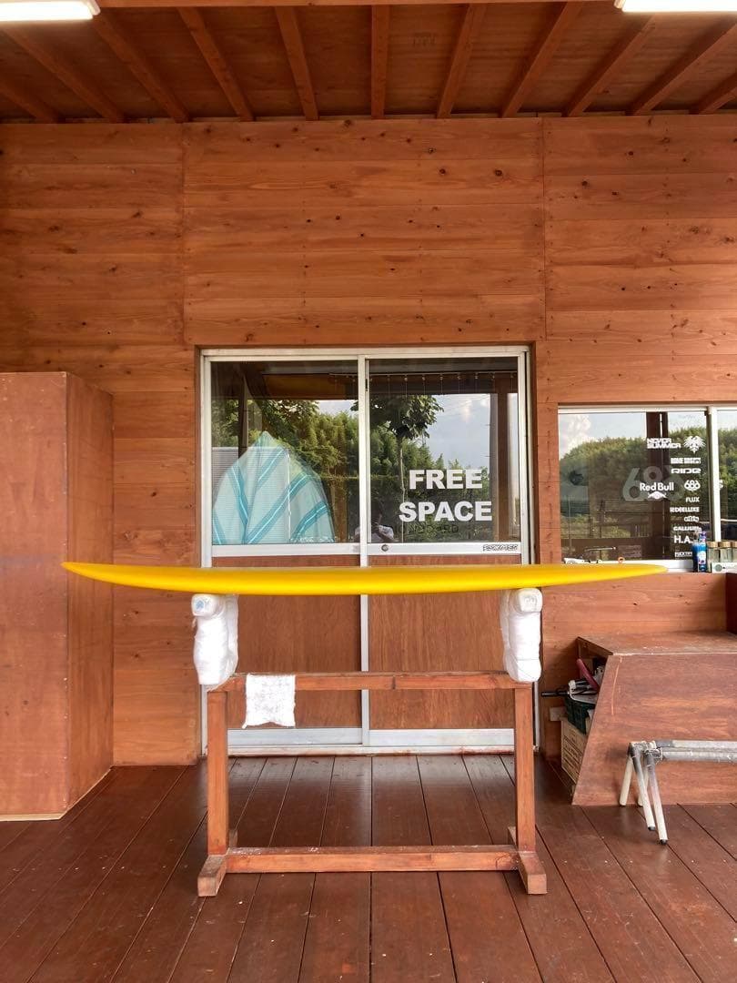 HOTRAT 7'0 ミッドレングス シングルフィン サーフボード　ボラン巻き