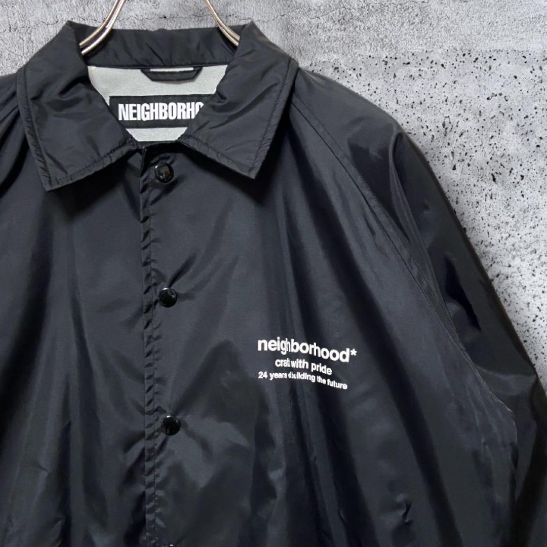 【美品・入手困難】ネイバーフッド コーチジャケット M 黒 L相当 稲葉 長瀬
