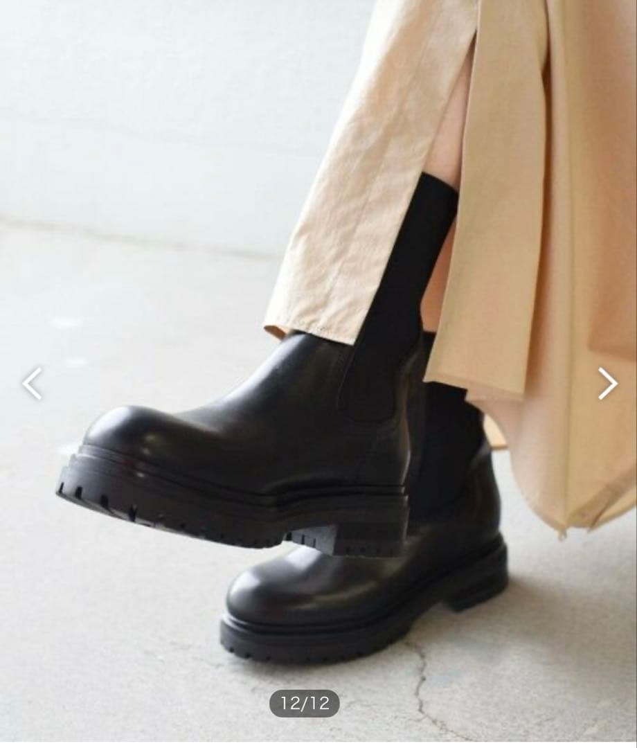 【専用】SHIPS studiouno イタリア製 サイドゴア チェルシーブーツ