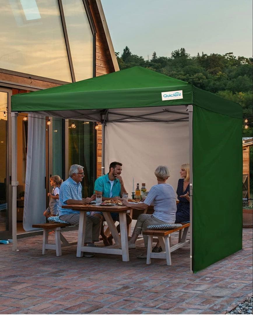 ワンタッチ タープテント 3段階調節 2.5m UVカット アウトドア