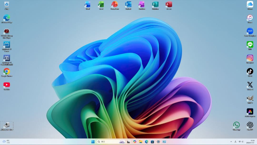東芝TVPC BSCS地上視聴 SSD512GB 16GB W11 25H2