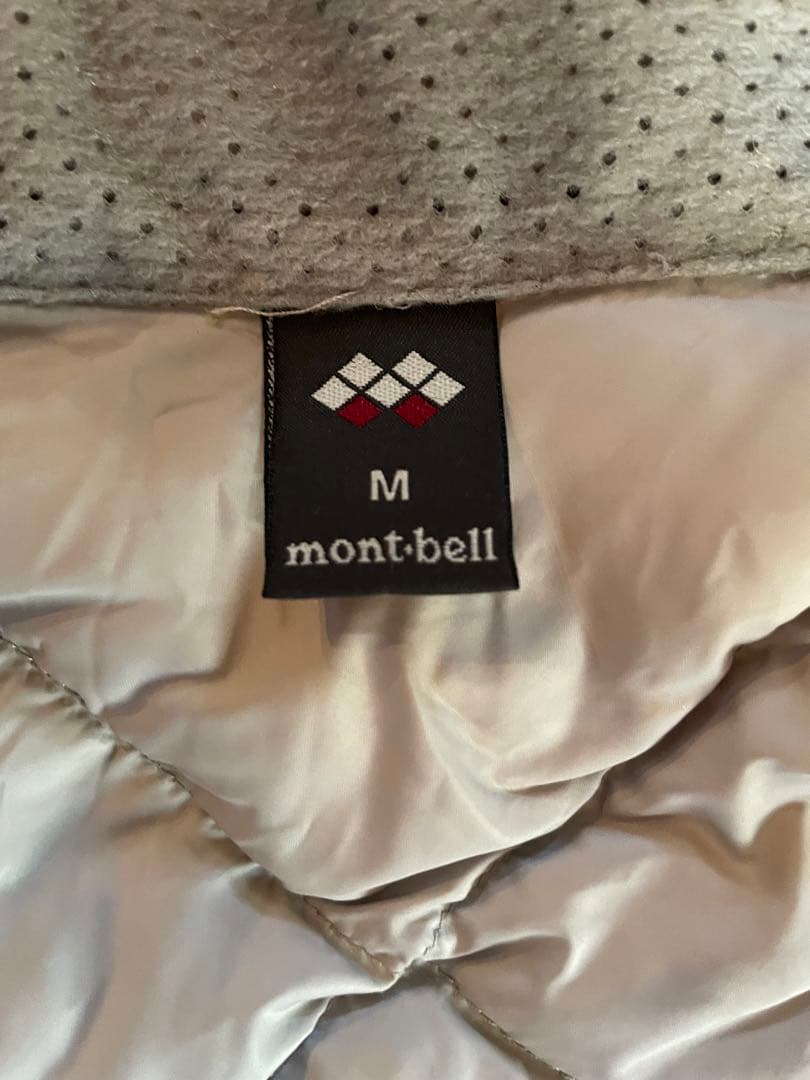 mont-bell ダウンジャケット ダイヤ柄　sk8 y2k テック