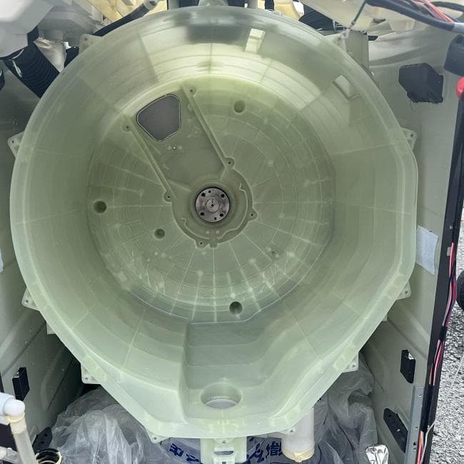 地域限定送料無料　超美品 SHARP シャープ ドラム式洗濯乾燥機ES-X11A