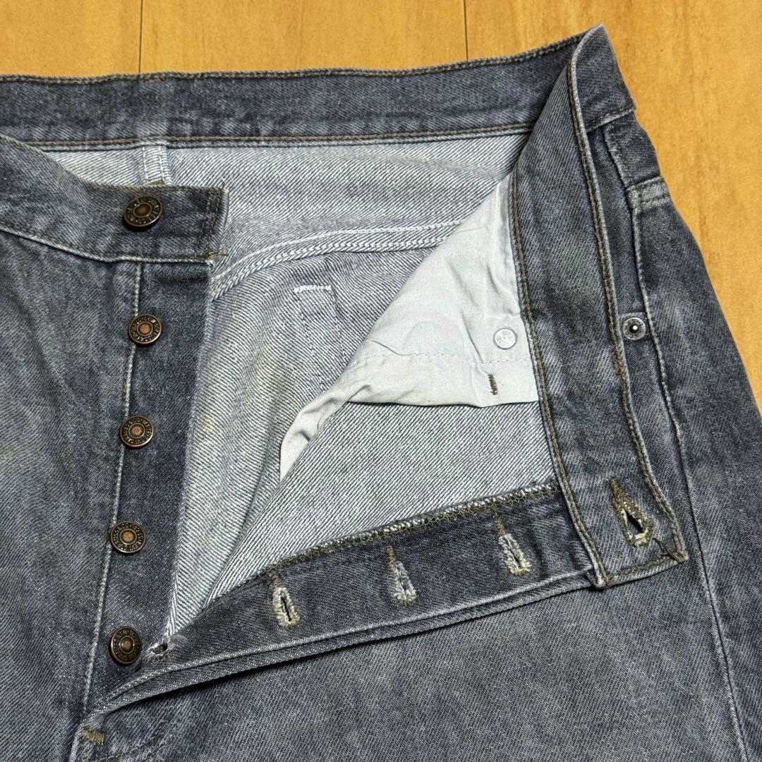 Levi’s 90s USA製 501-0658 先染めブラック デニムパンツ