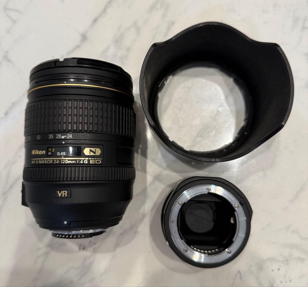 レンズ(単焦点) Nikon N AF-S NIKKOR 24-120mm F4 G ED VR