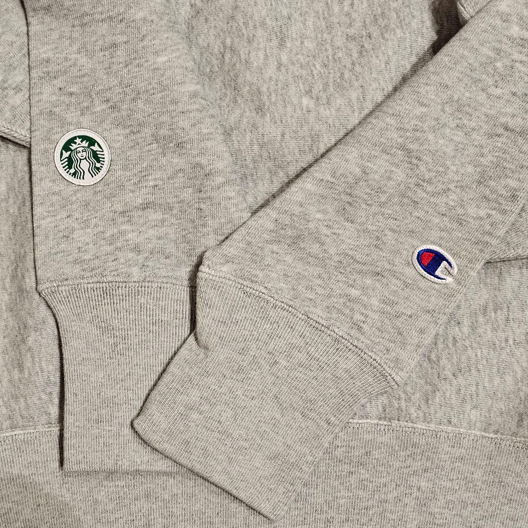 【新品】 STARBUCKS BEAMS CHAMPION スウェット Lサイズ