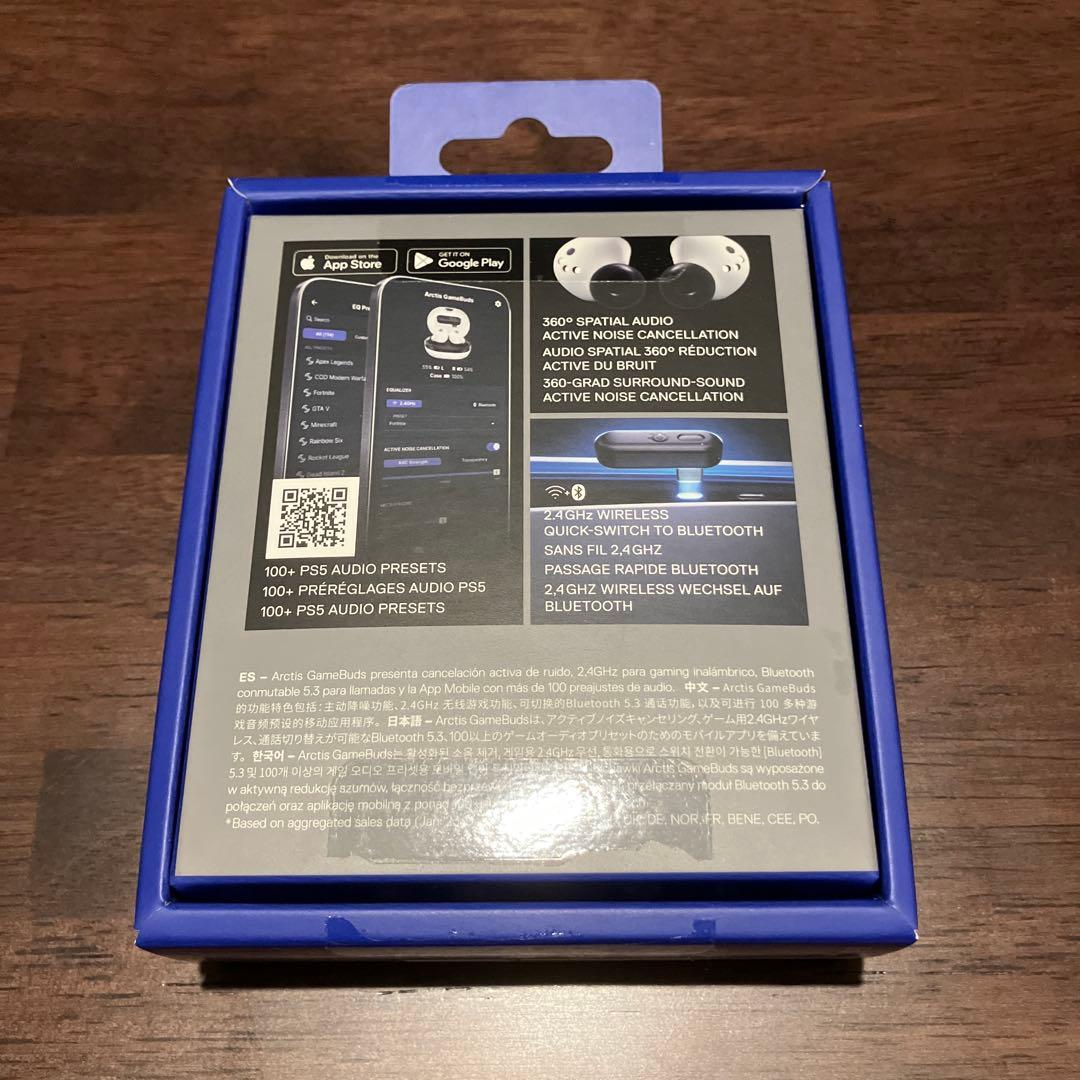 Arctis GameBuds ホワイト ゲーミングイヤホン